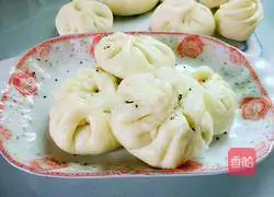 Illustration of how to make sesame candy buns 17