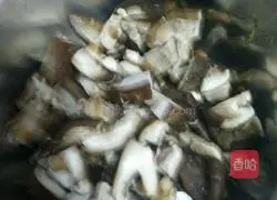 Illustration of how to make shiitake mushrooms and sesame seeds 2