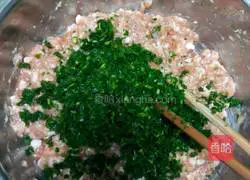 Shepherd's Purse Pearl Meatballs.Recipe 4