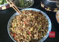 Illustration of how to make pickled vegetables and meat 6