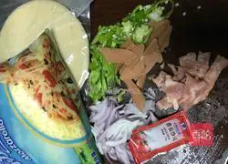 Illustration of how to make pizza 1