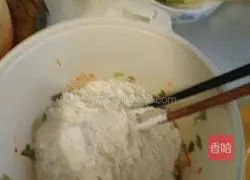 Illustration of how to make kimchi pancakes 3