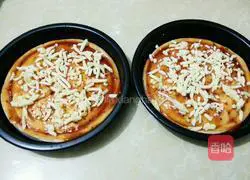 Illustration of how to make family pizza 4