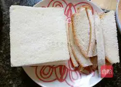 Illustration of how to make fried toast (Western toast) 4