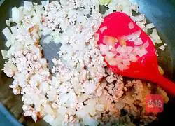 Illustration of how to make baked pasta with shrimp, shrimp and cheese 11