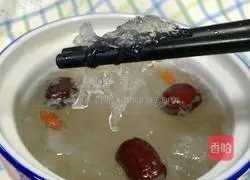 Illustration of how to make rock sugar bird's nest 10