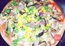 Illustration of how to make pan pizza 10