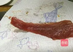 Illustration of how to fry tuna 3