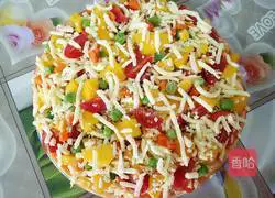 Illustration of how to make fruit pizza 10 