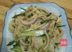 Illustration of how to make cold noodles 4