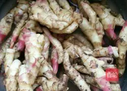 Illustration of how to make pickled ginger 1