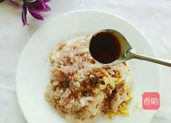 Illustration of how to make steamed pork with tofu powder 4