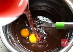 Chocolate Nut Cake Recipe Illustration 4