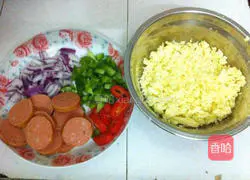 Sausage Pizza Recipe Illustration 3