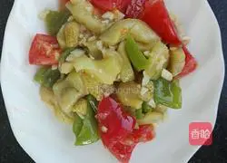 Northwestern-style garlic eggplant ~ Northwest cuisine recipe illustration 13