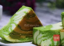 How to make zebra pattern yogurt cake Illustration 1