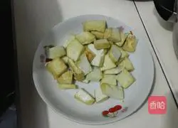 Illustration of how to make green vegetables and tofu 6
