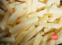 Illustration of how to make French fries 4