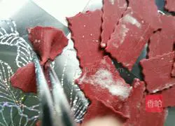 Illustration of how to make colorful vegetable noodles 7