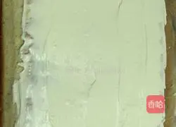 Illustration of how to make cream cake roll 14