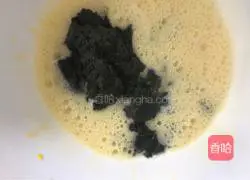 Spinach Salted Chiffon Cake Recipe 7