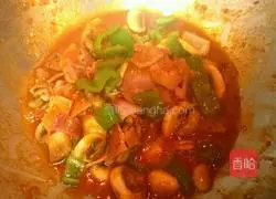 Illustration of how to make bacon pasta 5