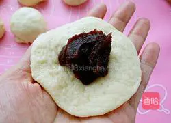 Coconut bean paste bread recipe 10