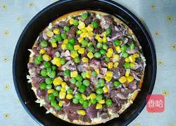 Illustration of how to make pastoral style pizza 9