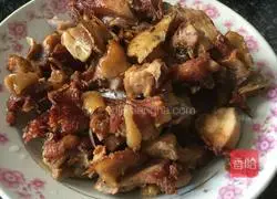 Illustration of how to make lazy braised chicken 8