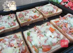 Bread-based pizza recipe 10