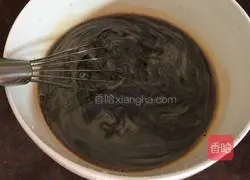 Illustration of how to make brown sugar cake 3
