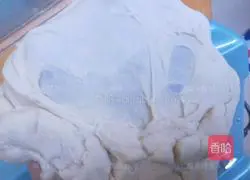 Illustration of how to make flower bean paste bread 5