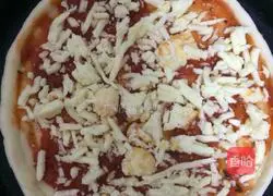 Illustration of how to make ham pizza 5