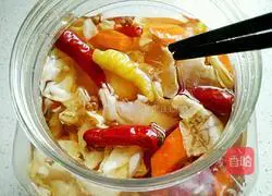 Illustration of how to make homemade kimchi 6