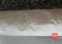 Illustration of how to make chives and meat floss bread rolls 9