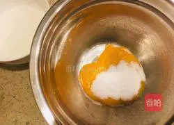 Three-color chiffon cake recipe 2