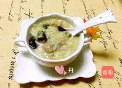 Illustration of how to make Hong Kong-style preserved egg and lean meat porridge 8