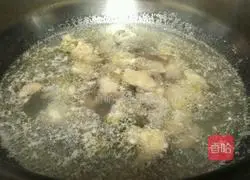 Illustration of how to make green pepper chicken 2