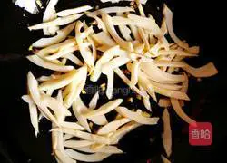 Illustration of how to make fried shredded eels 7