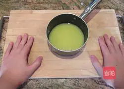 Illustration of how to make sweet but not greasy cheesecake 2