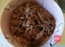 Fried Udon Noodles with Black Pepper Beef Tenderloin Illustration of how to do it 4