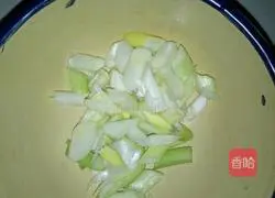 Illustration of how to make spinach and tofu dishes 1