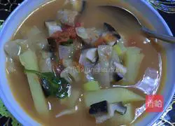 Illustration of cooking noodles with fish roe 10