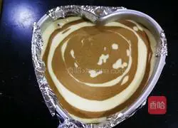 Illustration of how to make cocoa cake 9