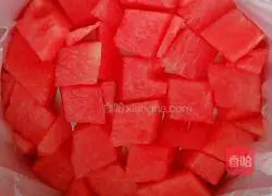 Watermelon Cream Cake Recipe Illustration 6