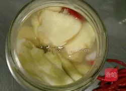 Illustration of how to make pickled vegetables and young ginger 5