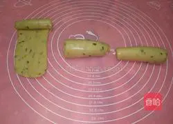 Illustration of how to make chive toast 8