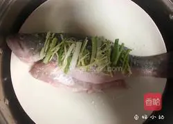 [Steamed Bass] Recipe 4