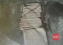 Illustration of how to make purple sweet potato noodles 11