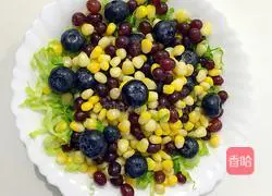 Illustration of how to make fruit and vegetable salad 8